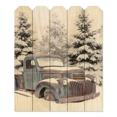 Homezia Chevy At The Farm Unframed Print Wall Art