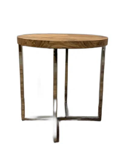 Homezia Modern Rustic Side Or End Table