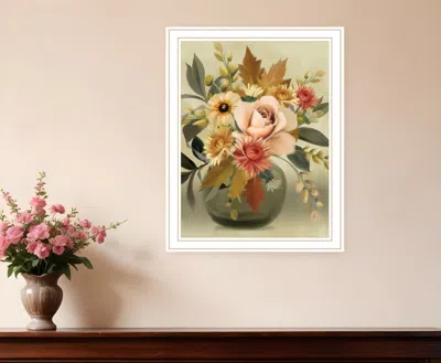 Homezia Tidings Of Comfort And Joy 1 White Framed Print Wall Art