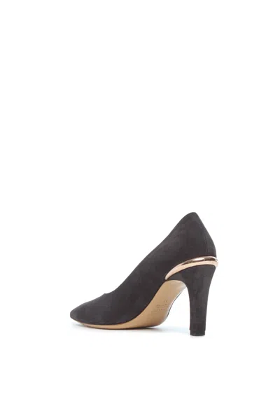 Gabriela Hearst Edwina High Heel Stiletto Pump In Chocolate Suede In Chocolate