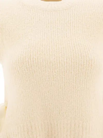 Cecilie Bahnsen Owen Knitted Vest In Neutral