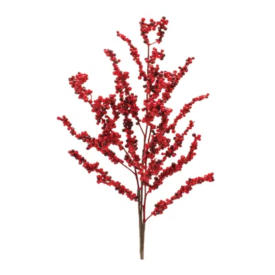 Houzbling Berry Spray (set Of 6) 28"h Foam