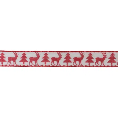 Houzbling 2.5" X 10 Yds. Ribbon (set Of 2) Wired Polyester