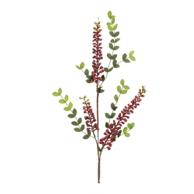 Houzbling Berry Spray (set Of 6) 32"h Styrofoam