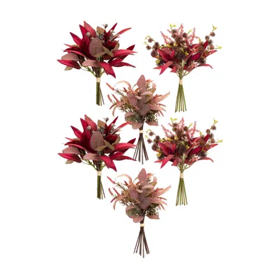 Houzbling Fall Bundle (set Of 6) 14.25"h, 17"h, 20.5"h Polyester