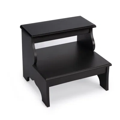 Homezia 15" Solid And Manufactured Wood Backless Bar Chair