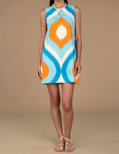 Olivia James The Label Taylor Dress In Portofino In Multi