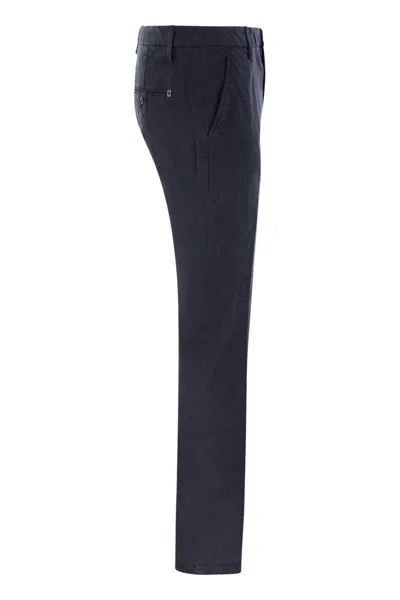 Dondup Men's Spiritissimo - Regular Chino Trousers In Dark Blue