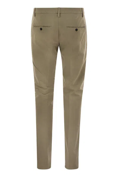 Dondup Gaubert Trousers In Cotton In Honey