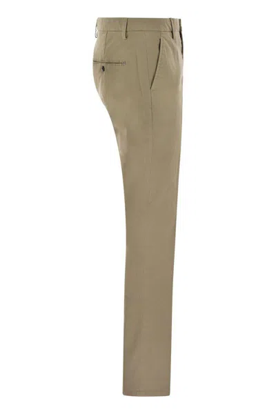 Dondup Gaubert Trousers In Cotton In Honey