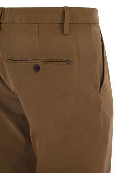 Dondup Men's Spiritissimo - Regular Chino Trousers In Cannamon