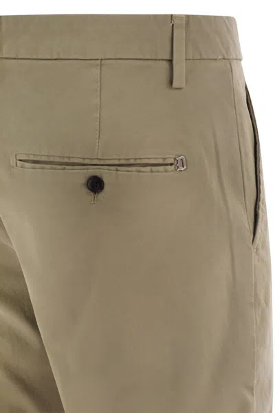 Dondup Gaubert Trousers In Cotton In Honey