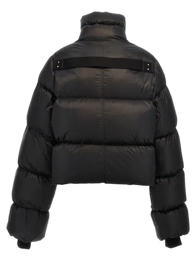 Shop Rick Owens 'turtle' Down Jacket In Black