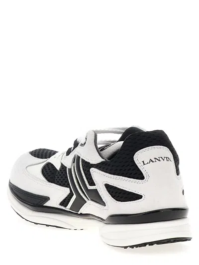 Lanvin Men Meteor Sneakers In Multicolor