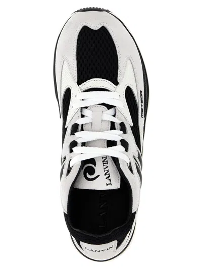 Lanvin Men Meteor Sneakers In Multicolor