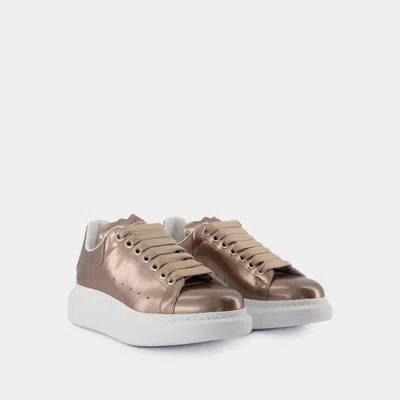 Alexander Mcqueen Women's Oversized Sneakers In Beige