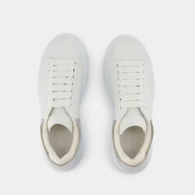 Shop Alexander Mcqueen Oversized Sneakers In White