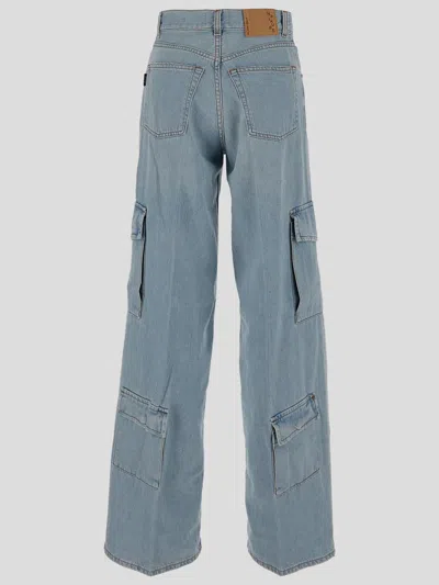 Shop Haikure Wide Leg Jeans In Blue