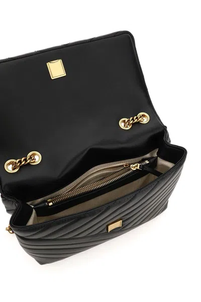 Shop Tory Burch Large 'kira' Shoulder Bag In Black