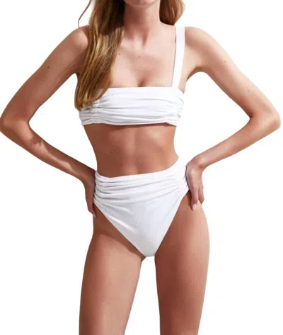 Oye Swimwear Alectrona Bikini In White In White