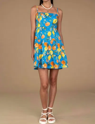 Olivia James The Label Capri Dress In 125 In Multi