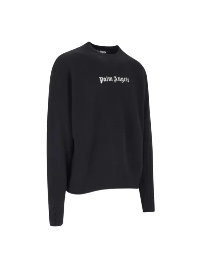 Shop Palm Angels Sweatshirts In Black