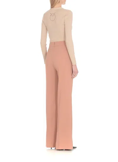 Shop Pinko Trousers Brown