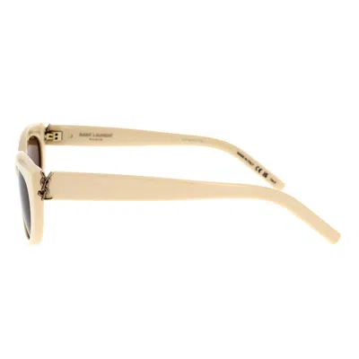 Saint Laurent Eyewear Sunglasses In Beige