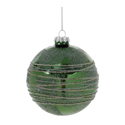 Houzbling Ball Ornament (set Of 6) 4"d Glass