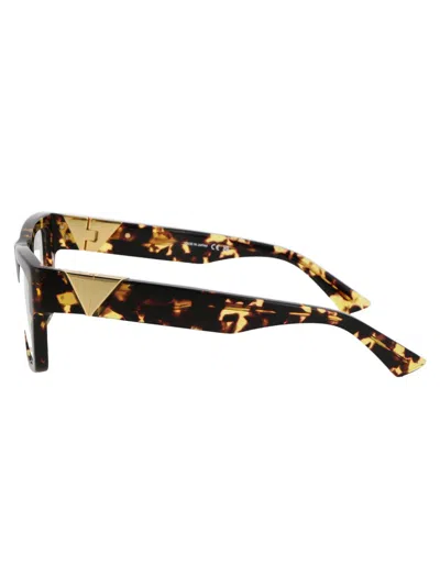 Shop Bottega Veneta Optical In 002 Havana Havana Transparent