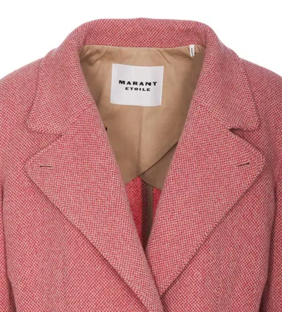 Shop Isabel Marant Étoile Coats In Pink