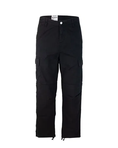 Shop Carhartt Wip Pants In Black