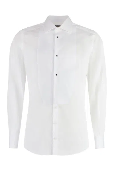 Dolce & Gabbana Gold Slim Fit Tuxedo In White
