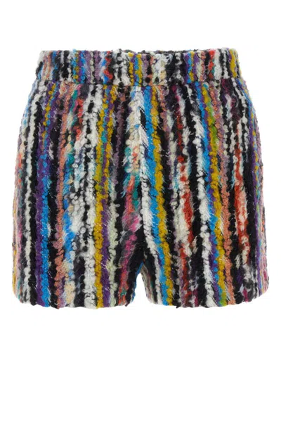 Shop Missoni Shorts In Multicoloured