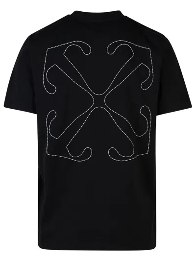Off-white Graphic Brush Arrow Print T-shirt And Vest In Multi