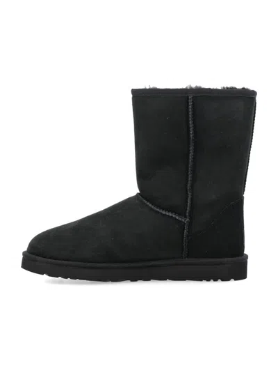 Shop Ugg Classic Short Boots In Black