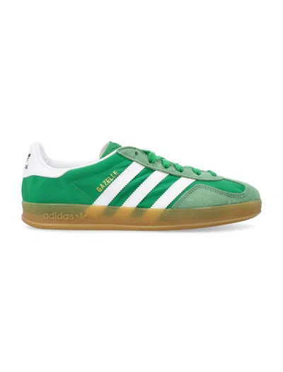 Shop Adidas Originals Gazelle Indoor Sneaker In Green