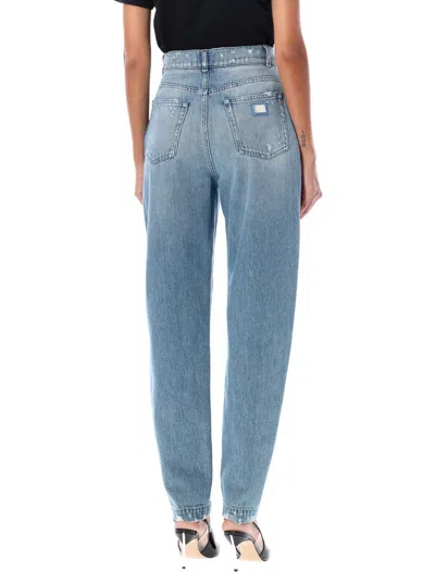 Shop Dolce & Gabbana Denim Slim In Blue