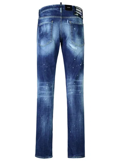 Shop Dsquared2 'slim' Denim Jeans In Blue