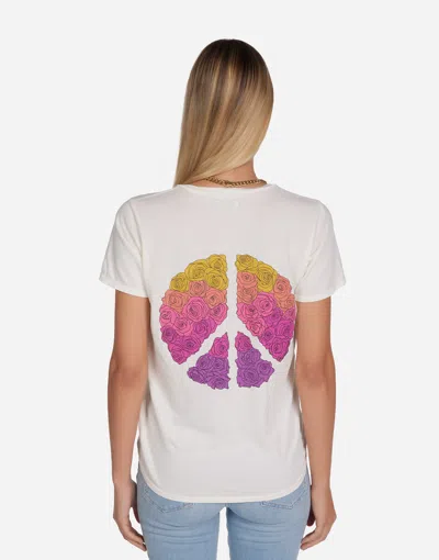 Lauren Moshi Croft Peace Roses In Milk