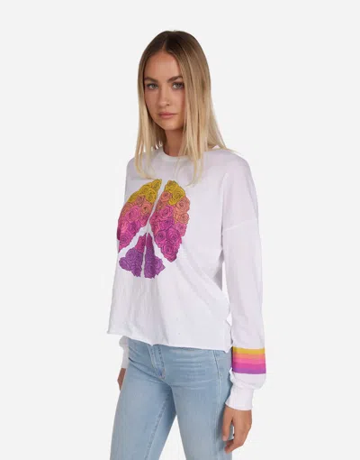 Lauren Moshi Luella Peace Roses In White