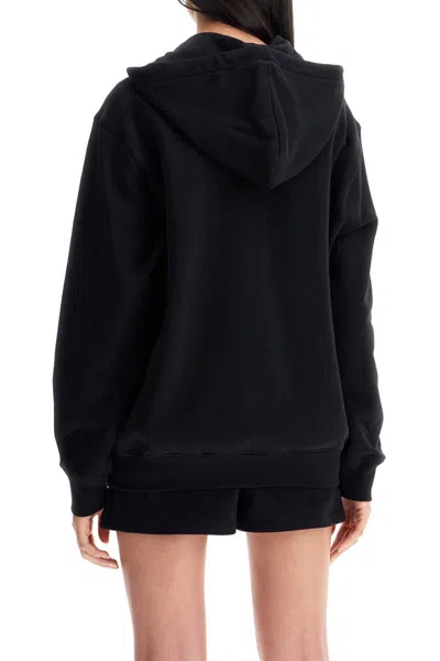 Moschino Felpa Con Cappuccio Teddy Bear In Black