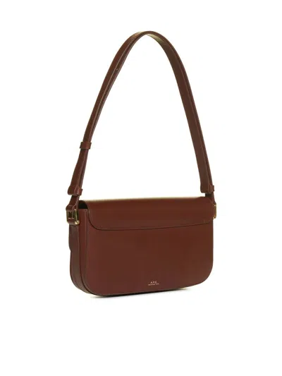 Shop Apc A.p.c. Bags In Brown