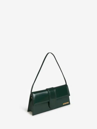 Shop Jacquemus Le Bambino Long Bag In Dark Green