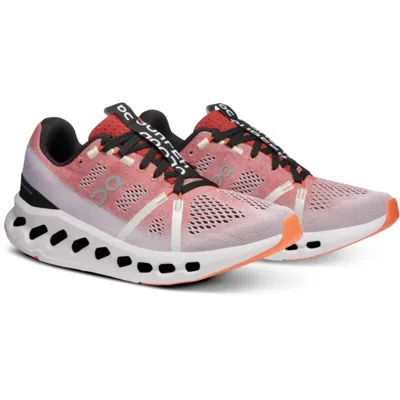 ON WOMEN'S CLOUDSURFER SHOES IN AUBURN/FROST 