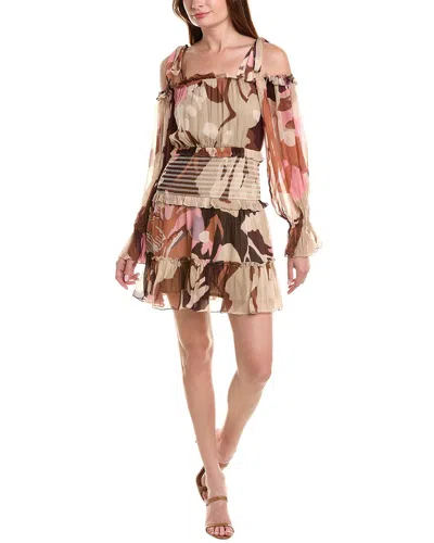 Rococo Sand A-line Dress In Brown