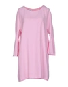 Dondup Short Dress In Pink