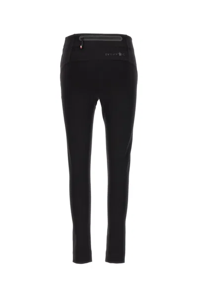 Moncler Women's Gabardine Trousers In Black