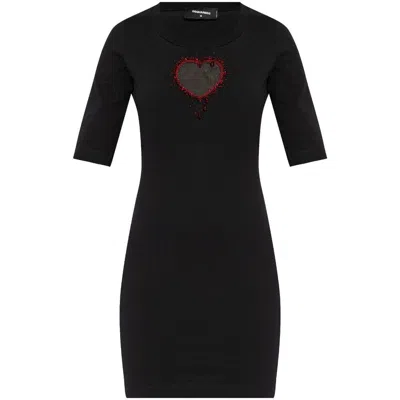 Shop Dsquared2 Dresses In Black