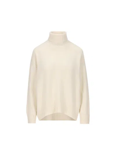 Vanisé Cashmere Turtleneck Sweater In Gold
